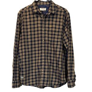 Ed Hardy Plaid Button Down Shirt/Large